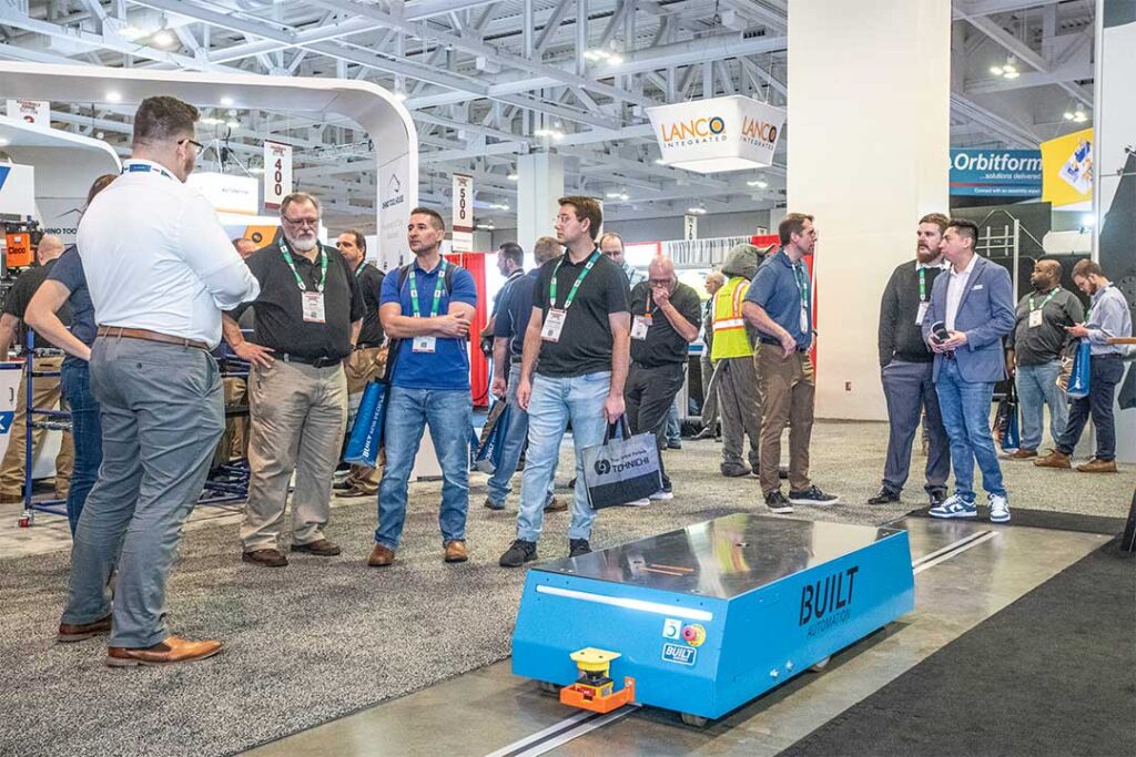 demonstration of automated robots